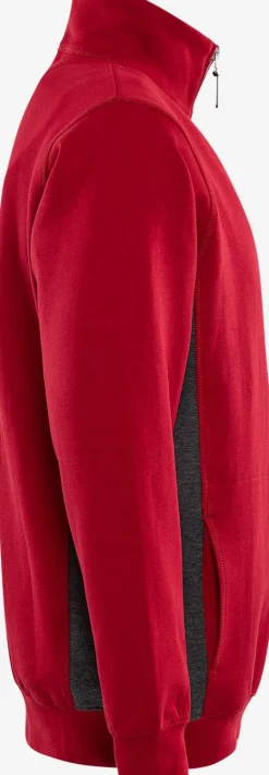 Acode Sweatshirt Med Kort Dragkedja 1705 DF