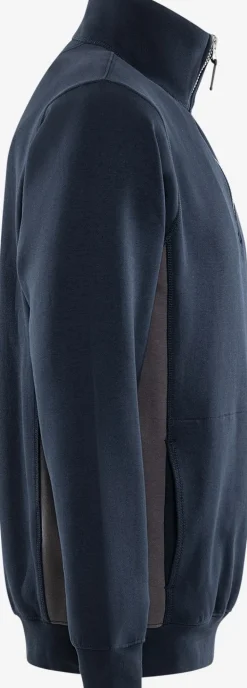 Acode Sweatshirt Med Kort Dragkedja 1705 DF