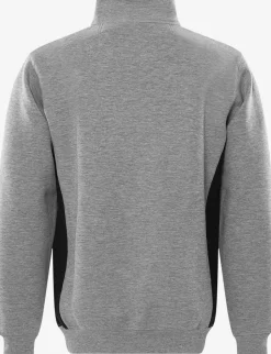 Acode Sweatshirt Med Kort Dragkedja 1705 DF