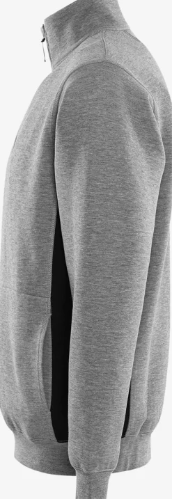 Acode Sweatshirt Med Kort Dragkedja 1705 DF