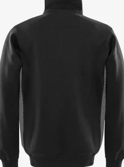 Acode Sweatshirt Med Kort Dragkedja 1705 DF