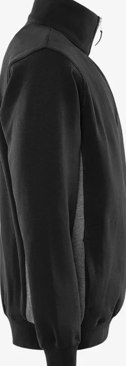 Acode Sweatshirt Med Kort Dragkedja 1705 DF