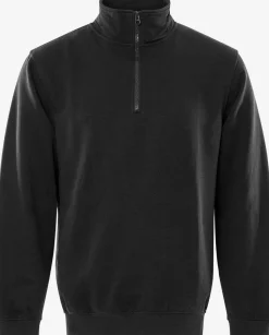 Acode Sweatshirt Med Kort Dragkedja 1737 SWB