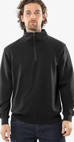 Acode Sweatshirt Med Kort Dragkedja 1737 SWB