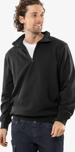 Acode Sweatshirt Med Kort Dragkedja 1737 SWB