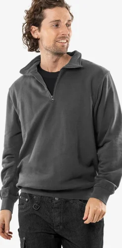 Acode Sweatshirt Med Kort Dragkedja 1737 SWB