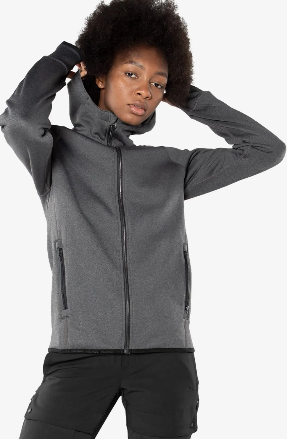 Calcium Polartec® Power Stretch Hoodie, Dam
