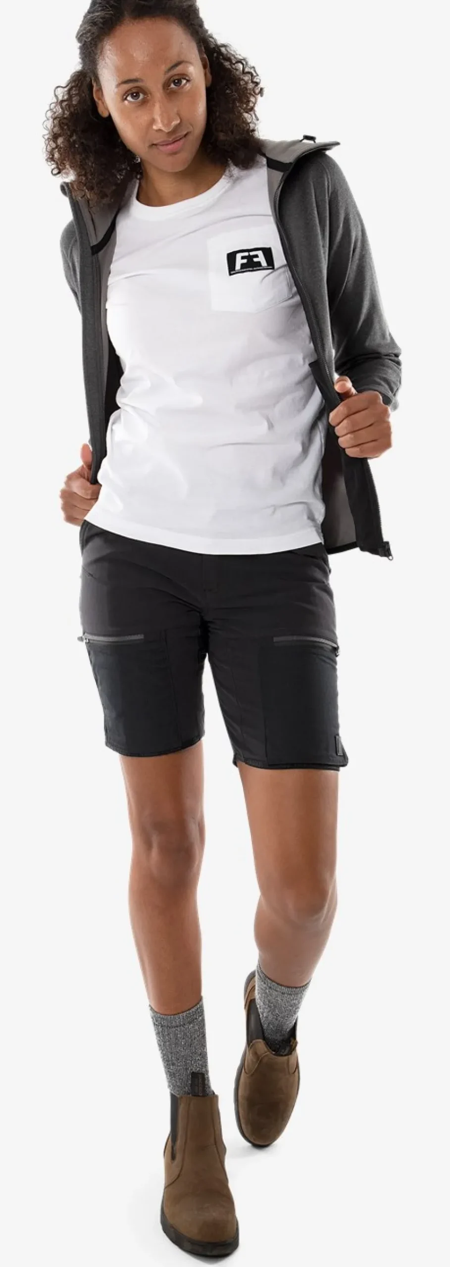 Carbon Friluftsshorts Semistretch, Dam