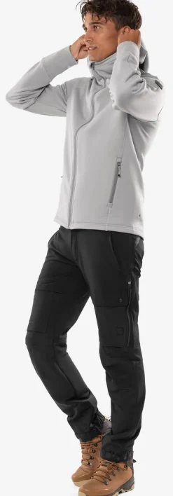 Cobalt Polartec® Power Stretch® Hoodie