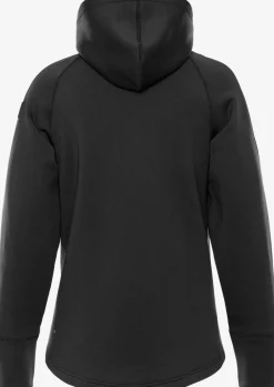 Cobalt Polartec® Power Stretch® Hoodie, Dam