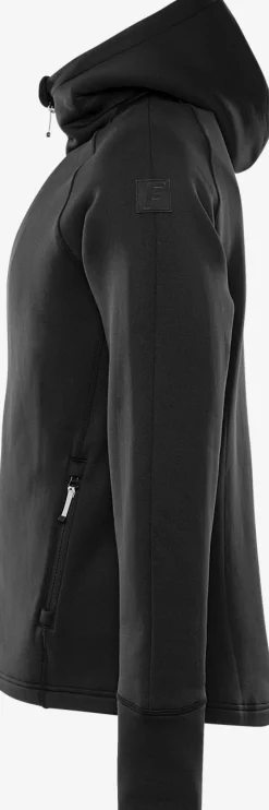 Cobalt Polartec® Power Stretch® Hoodie, Dam