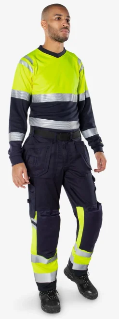 Flamestat Långärmad T-shirt 7107 TFL, Klass 1