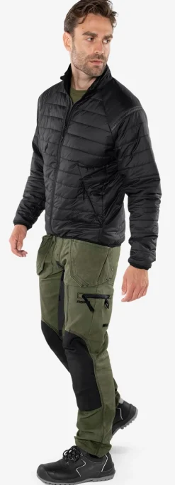 Green Quiltad Jacka 4101 GRP