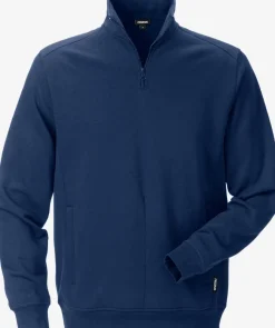 Sweatshirt Med Kort Dragkedja 7607 SM