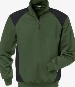 Sweatshirt Med Kort Dragkedja 7048 SHV
