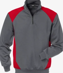 Sweatshirt Med Kort Dragkedja 7048 SHV