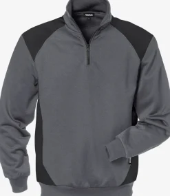 Sweatshirt Med Kort Dragkedja 7048 SHV
