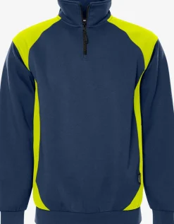 Sweatshirt Med Kort Dragkedja 7048 GSM
