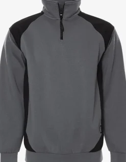 Sweatshirt Med Kort Dragkedja 7048 GSM