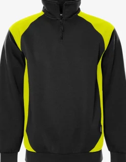 Sweatshirt Med Kort Dragkedja 7048 GSM