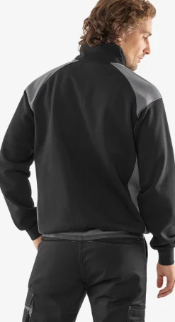 Sweatshirt Med Kort Dragkedja 7048 GSM