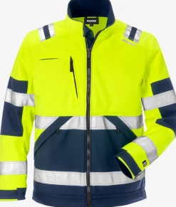 Varsel Softshell-jacka 4083 WYH, Klass 2