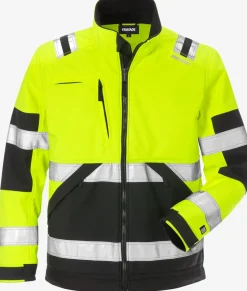 Varsel Softshell-jacka 4083 WYH, Klass 2