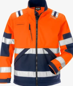 Varsel Softshell-jacka 4083 WYH, Klass 2
