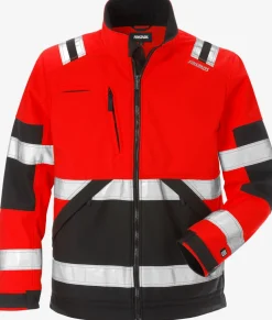 Varsel Softshell-jacka 4083 WYH, Klass 2