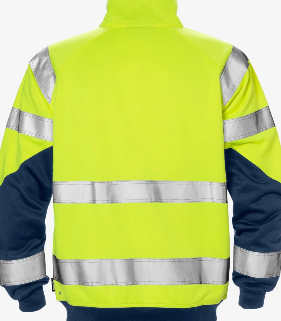 Varsel Sweatshirt-jacka 7426 SHV, Klass 3