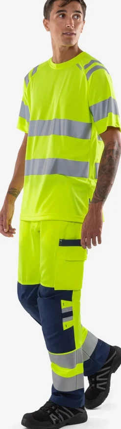 Varsel T-shirt 7860 GPST, Klass 3
