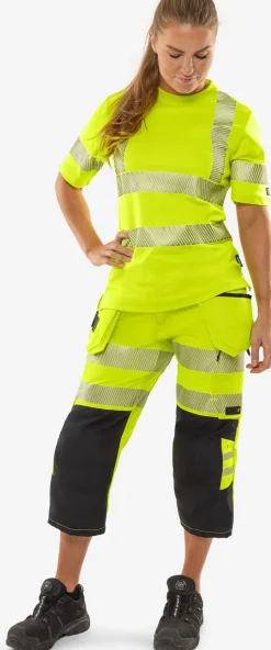 Varsel T-shirt 7458 THV Klass 2, Dam