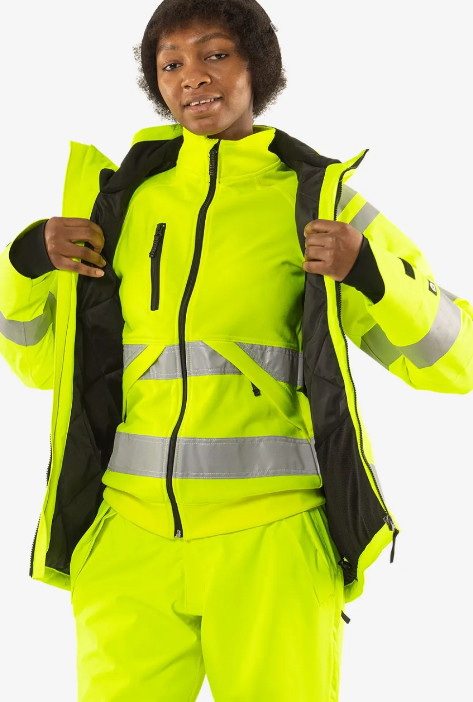 Varsel Vinterjacka 4683 GLPS Klass 3, Dam