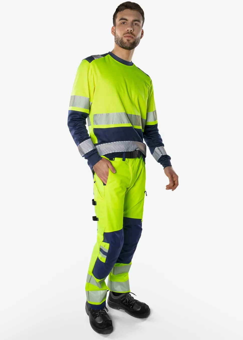 Varselbyxa Green Stretch 2645 GSTP, Klass 2