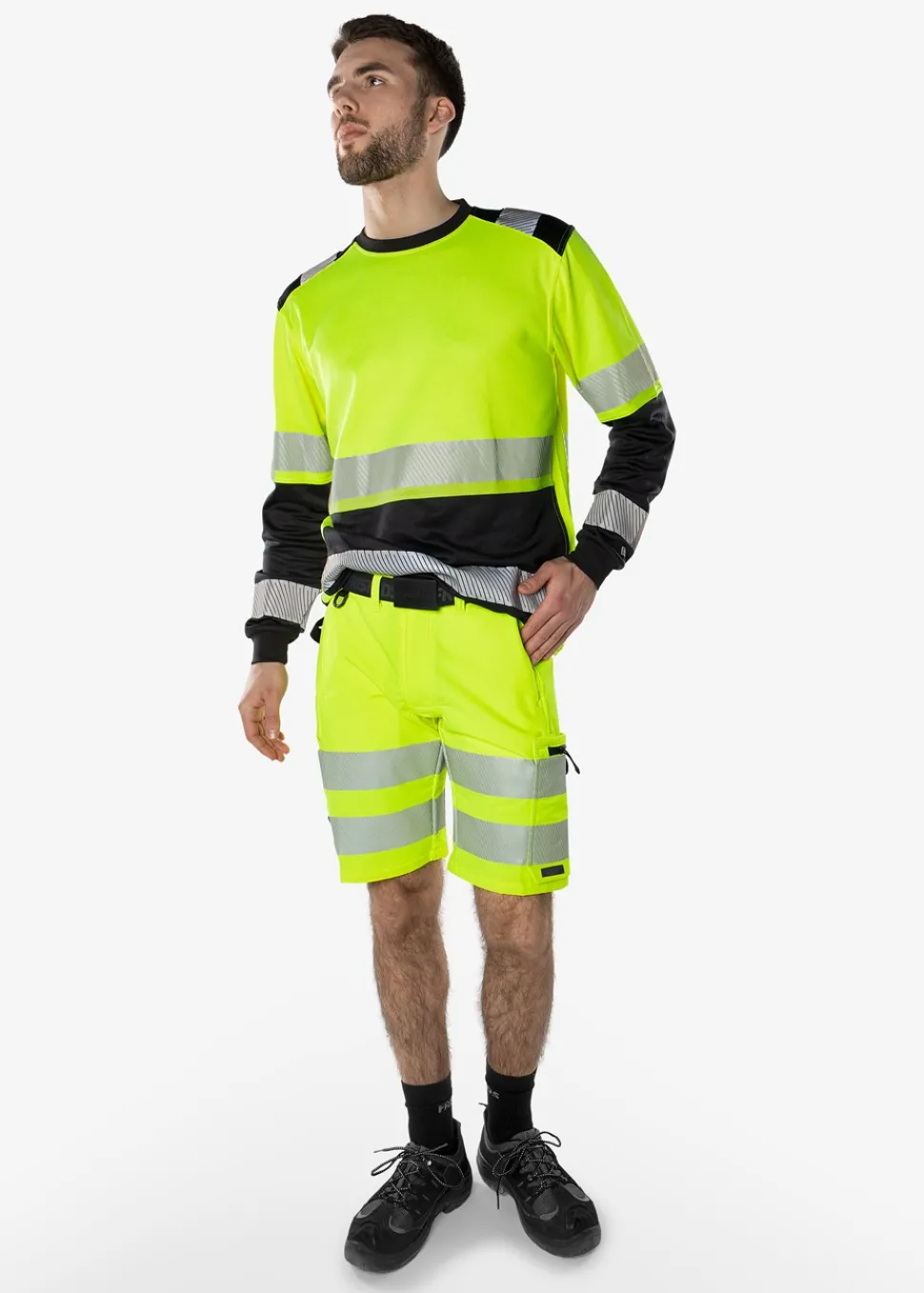 Varselshorts Green Stretch 2648 GSTP, Klass 2